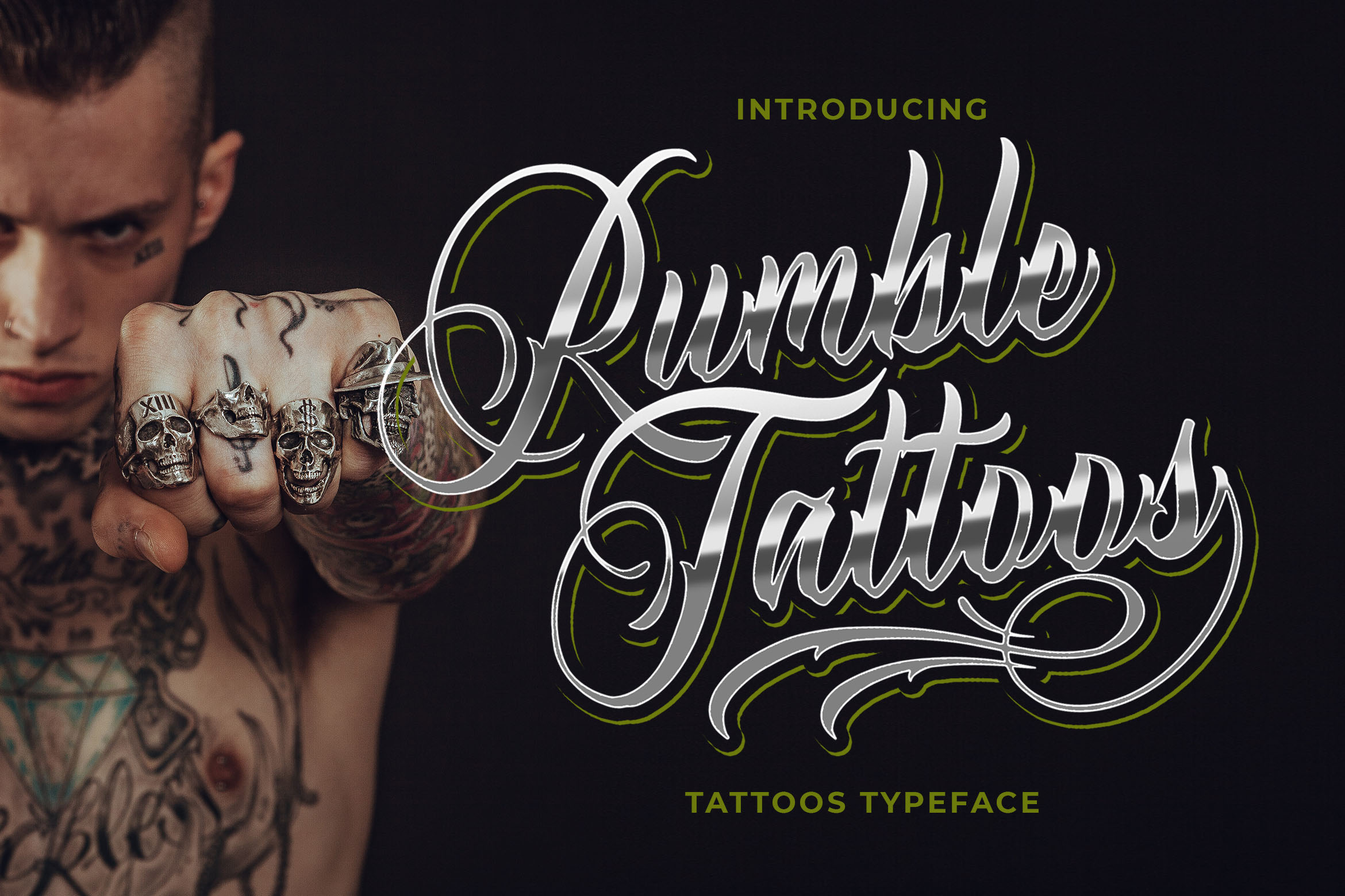 Шрифт Rumble Tattoos
